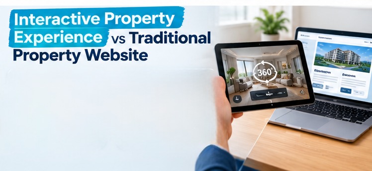 Interactive Property Experience vs Traditional Website